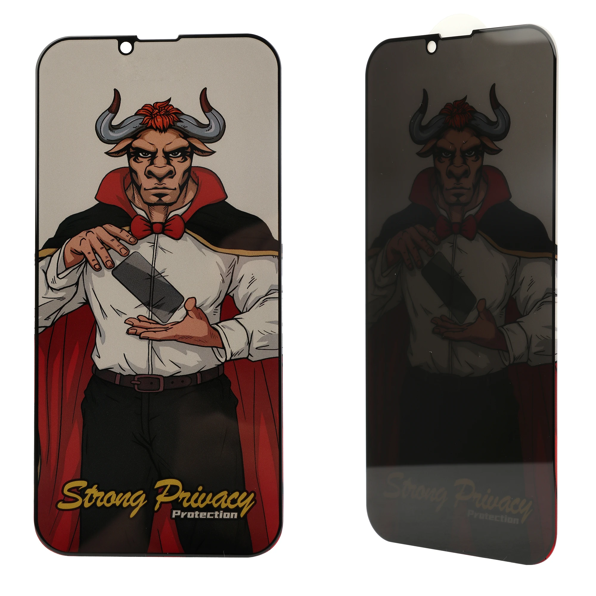 High quality Full Glue 9H 2.5D Anti Peeping Spy Privacy Tempered Glass Screen Protector For Phone