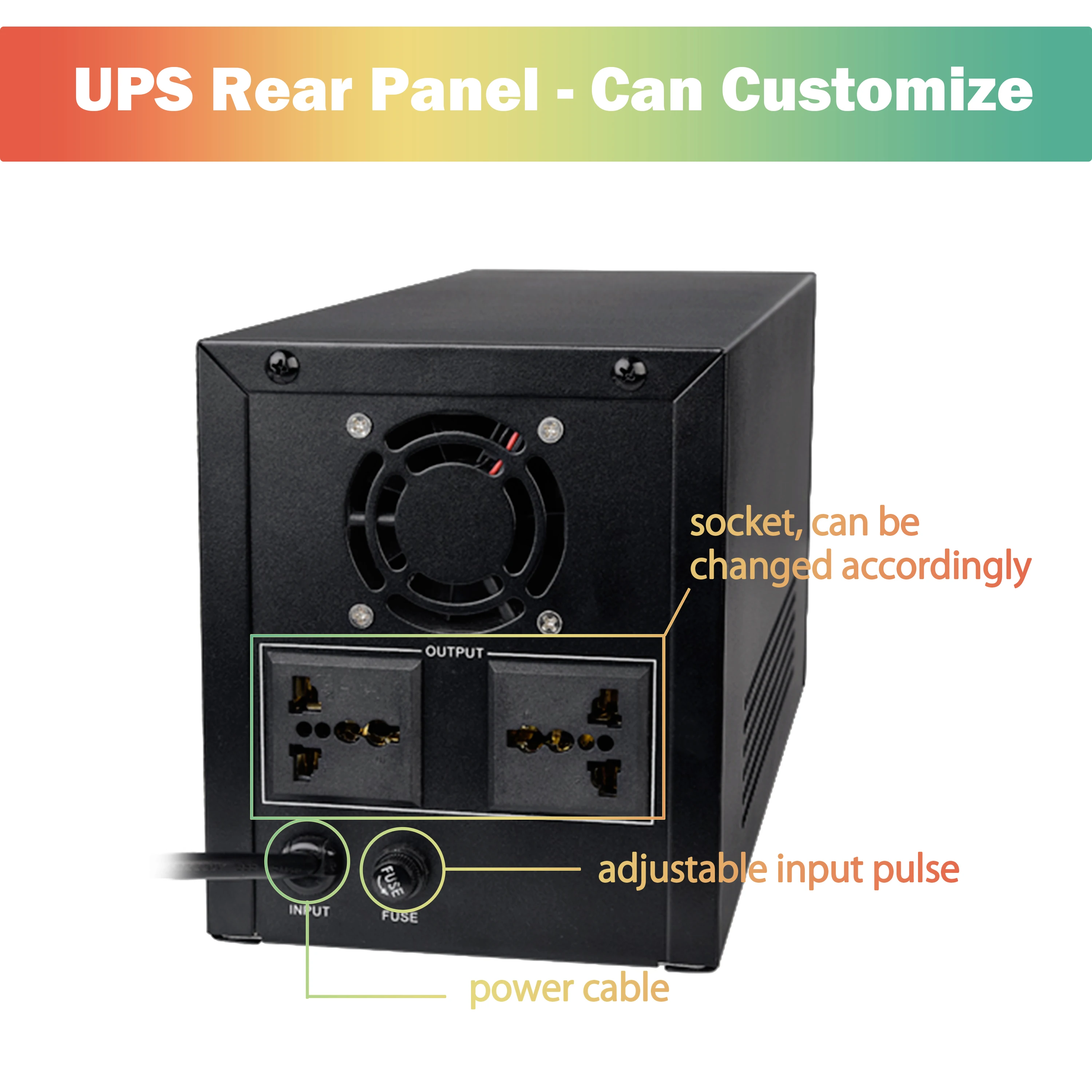 high power power supply 1200VA/720W  for pc power supply