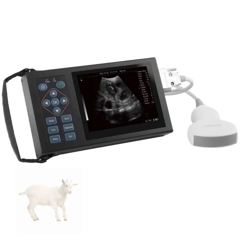 Лидер продаж портативный ветеринарный тестер на беременность животных ультразвуковой аппарат для крупного рогатого скота коров свиней овец