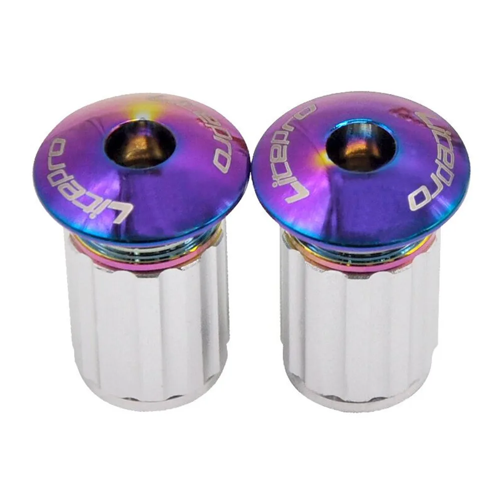 Litepro Folding Bike Handle Grips Plugs MTB Bicycle Handlebar Plug Aluminum Alloy Cycling Parts Bar End Cap Expamsion 22-24MM