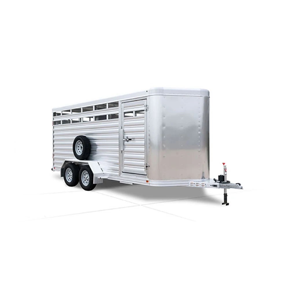 Durable and high quality horse trailer food trailer gooseneck horse trailer