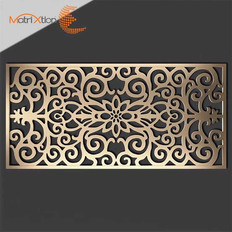 Decorative Aluminum Private Black Aluminum Fence Garden Fence