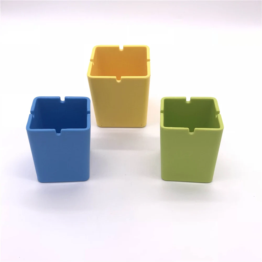 Hot selling melamine plastic brand logo car cigar ashtray