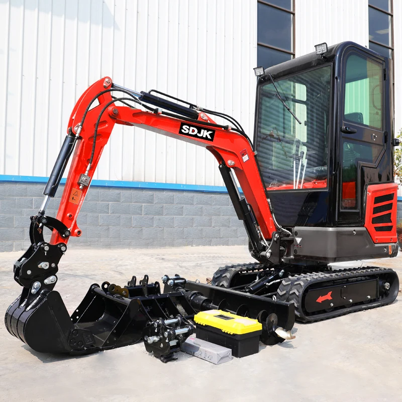 Chinese Good Quality Crawler Excavator 2 Ton for Sale Factory Supplied Mnini Smallest Hydraulic Micro Bagger