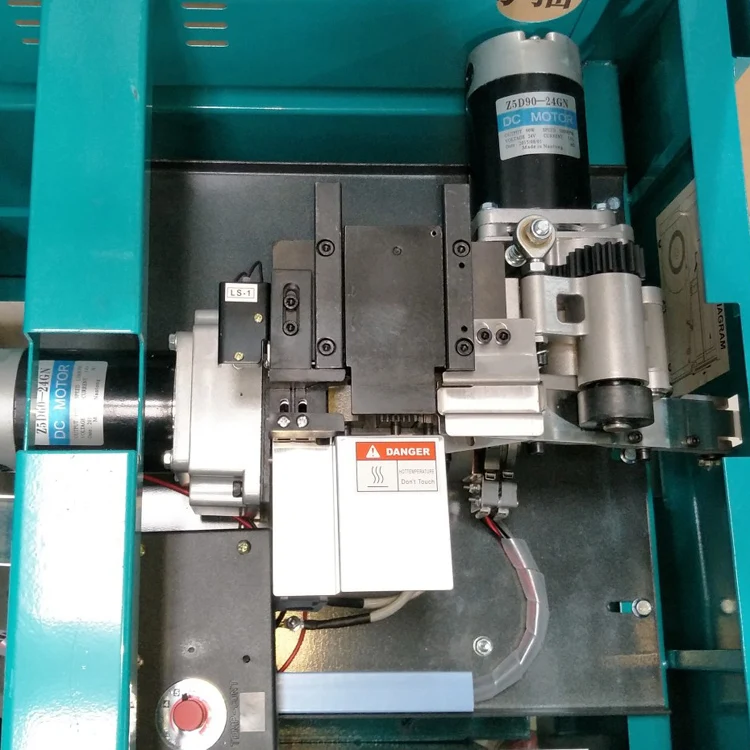 Middle size table height semi automatic PP bundle strapping packing machine