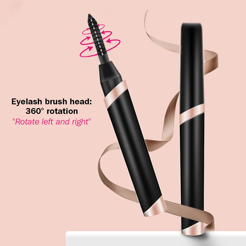 Electric Eyelash Curler USB Heating Perm Eyelash Curler Mini Eyelashes Hot Curling Clip Makeup Tools