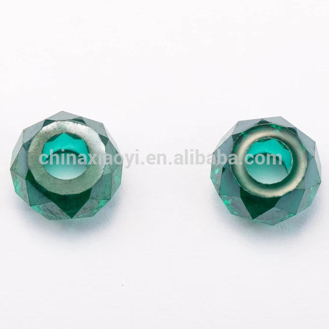 
Popular Item Green Chess Cutting Ball Resin Beads For Jewelry Making With Center Hole Garment Accessories Various Design 