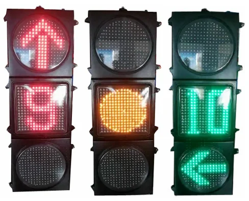 
Hot sale new smart LED traffic light with arrow,full ball and countdown timer 