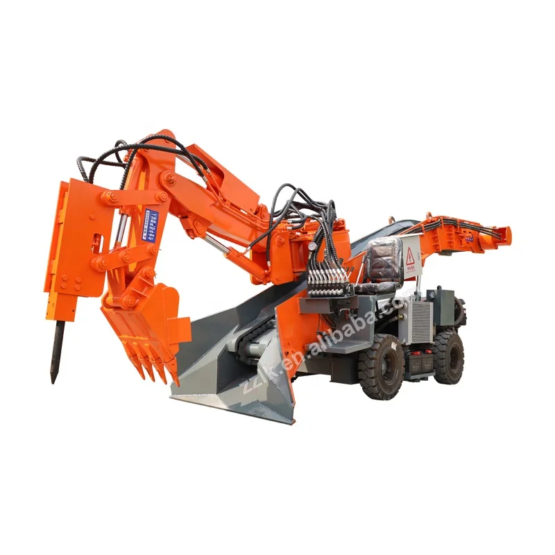 mucking loader for gold mining tunnel equipment/diesel mucking loader with heavy loading capacity in Peru market