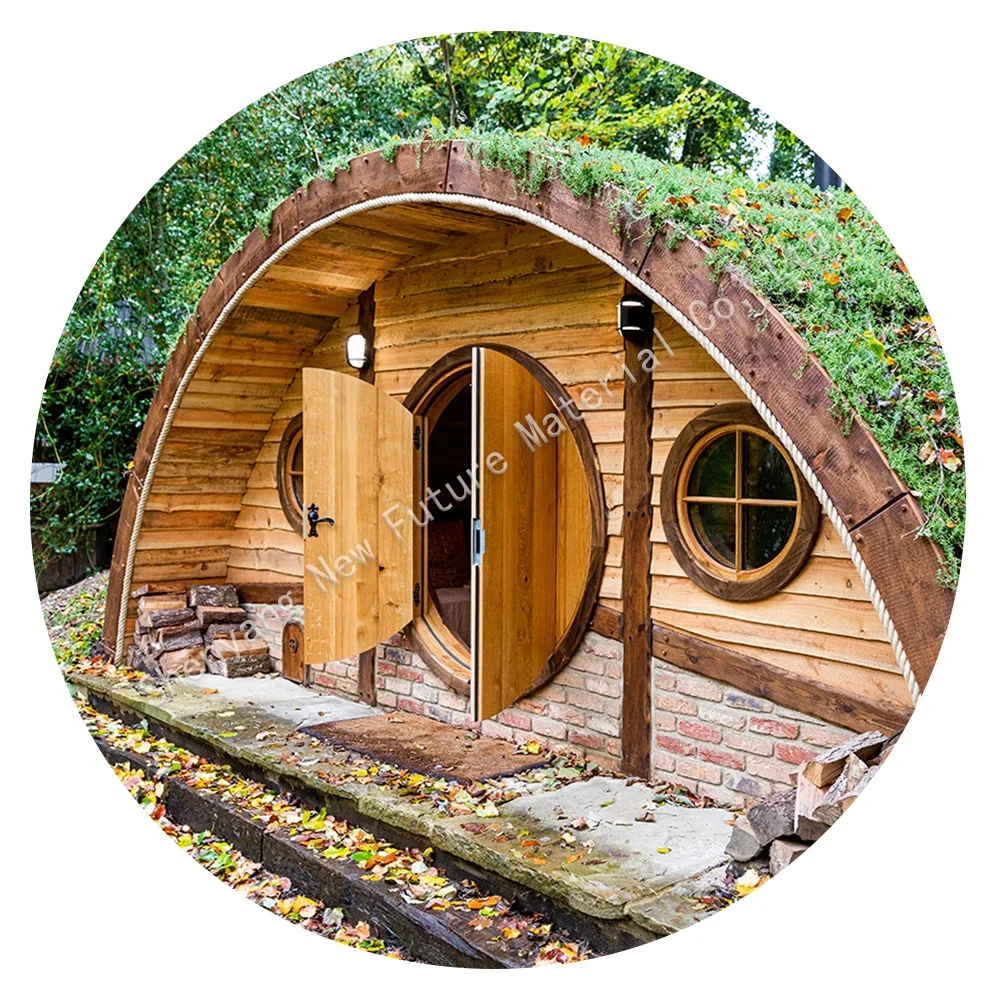 Camping hobbit house design and construction easy assembly house