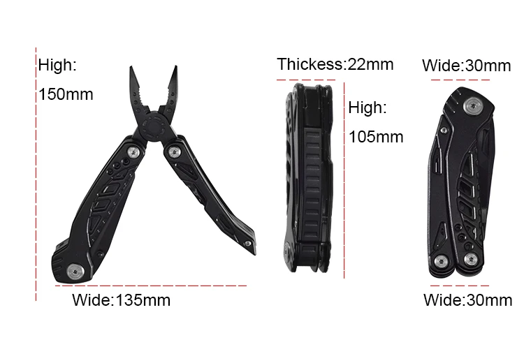 
Professional Manual Multi Tool Multi Functional Combination Tool Hand Tool with Plier 