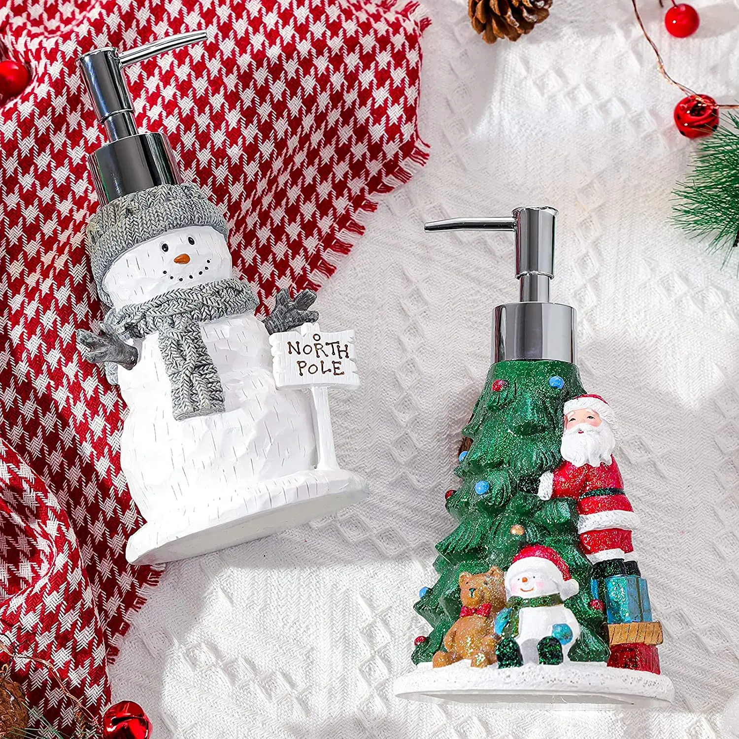 factory manufacture custom Rapid Prototype SLA SLS 3D Printing Service Christmas and Halloween soap dispenser bottle with paint