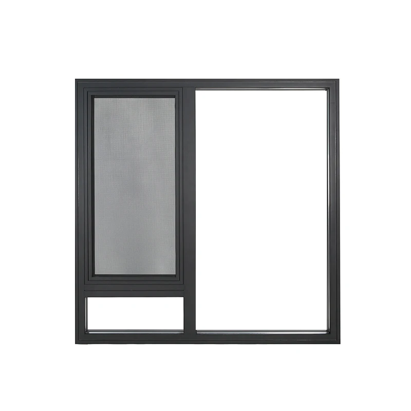 2 pane 3 panel aluminum casement window side panels windows with mosquito net