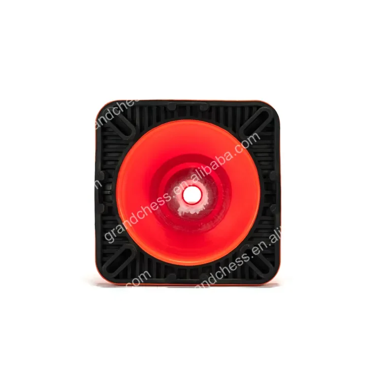 Black rubber base cone road safety/ 450 500 750 700mm Flexible PVC Traffic Cone