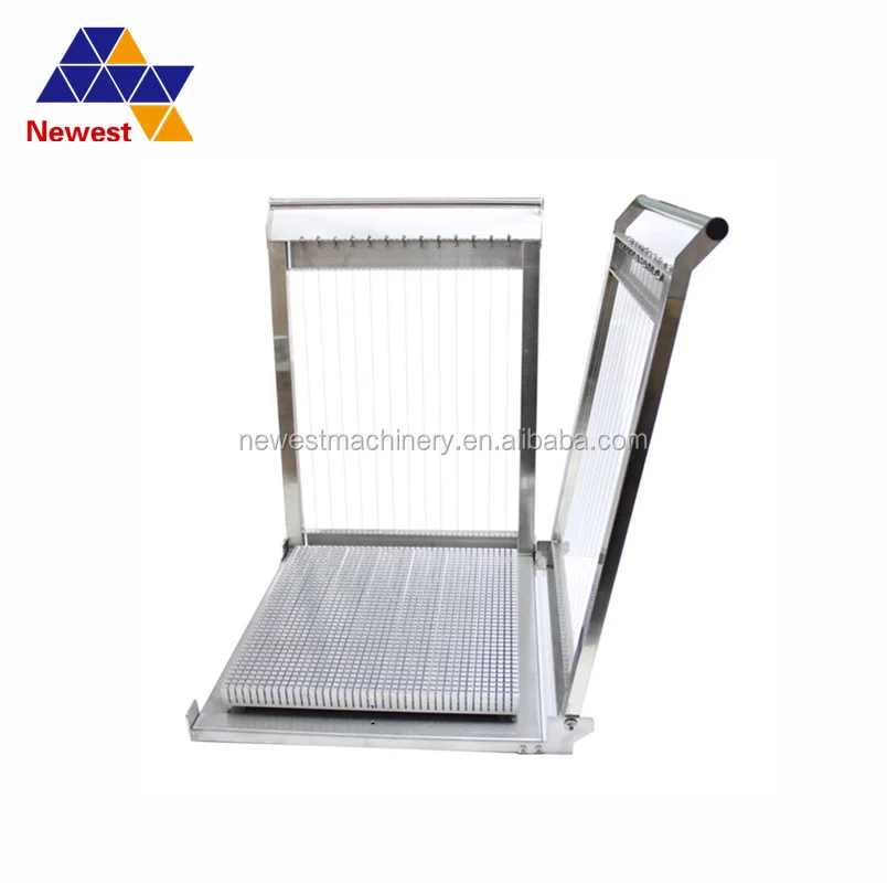 Stainless steel Manual Chocolate Cube Guitar Cutter Double Blade Cake Cutting Machine