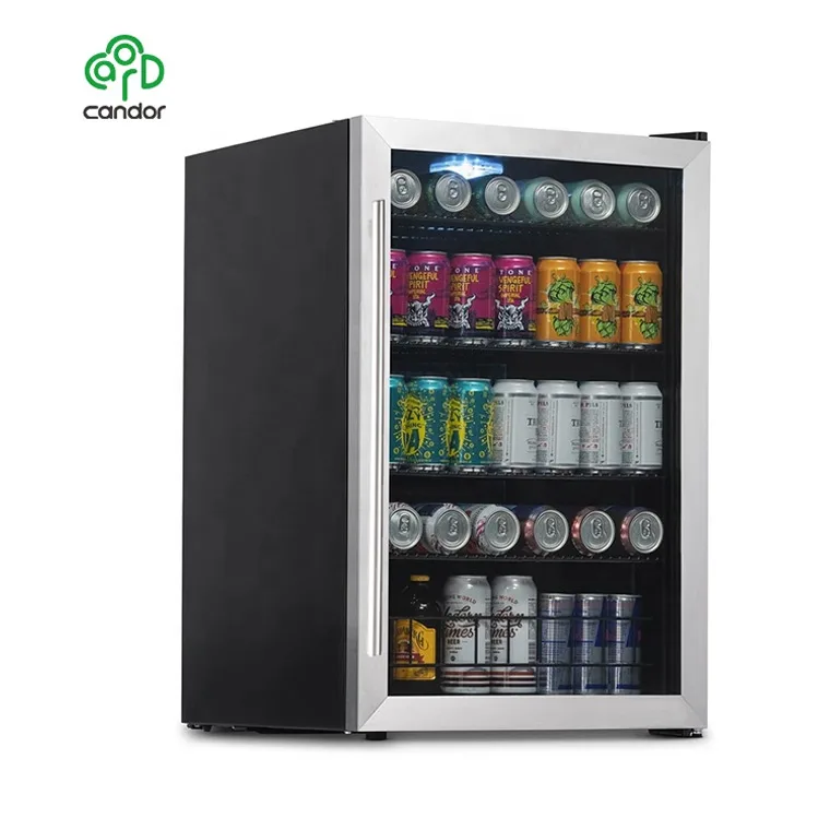 Factory Supplying Home Use 130L/160Cans Compressor Beverage Freezer Fridge Cooler Refrigerator (1600374274927)