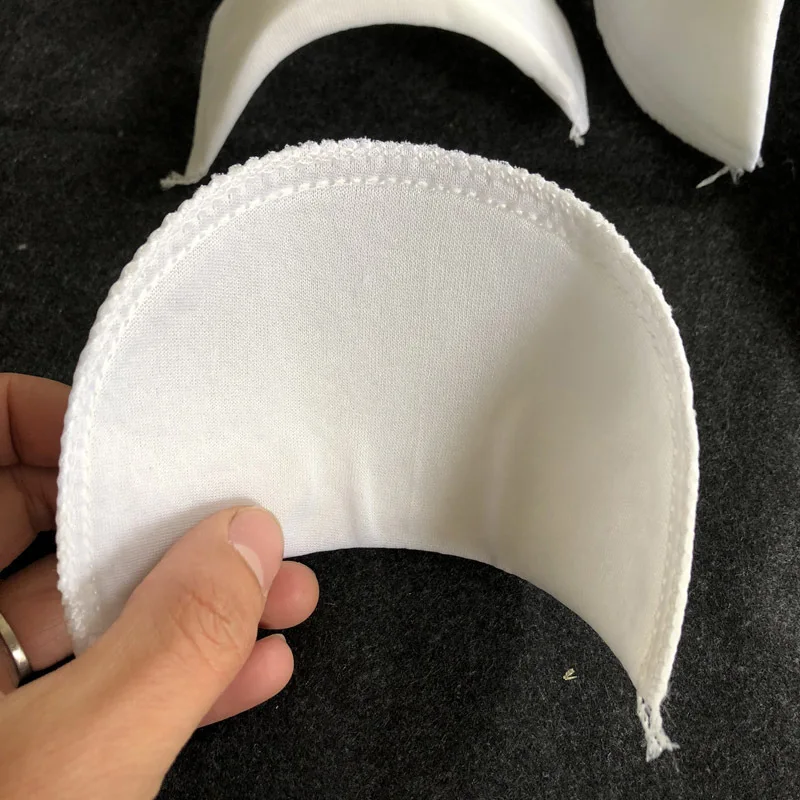 High quality foam shoulder pads polyester covered shoulder pads for mens and ladies garment