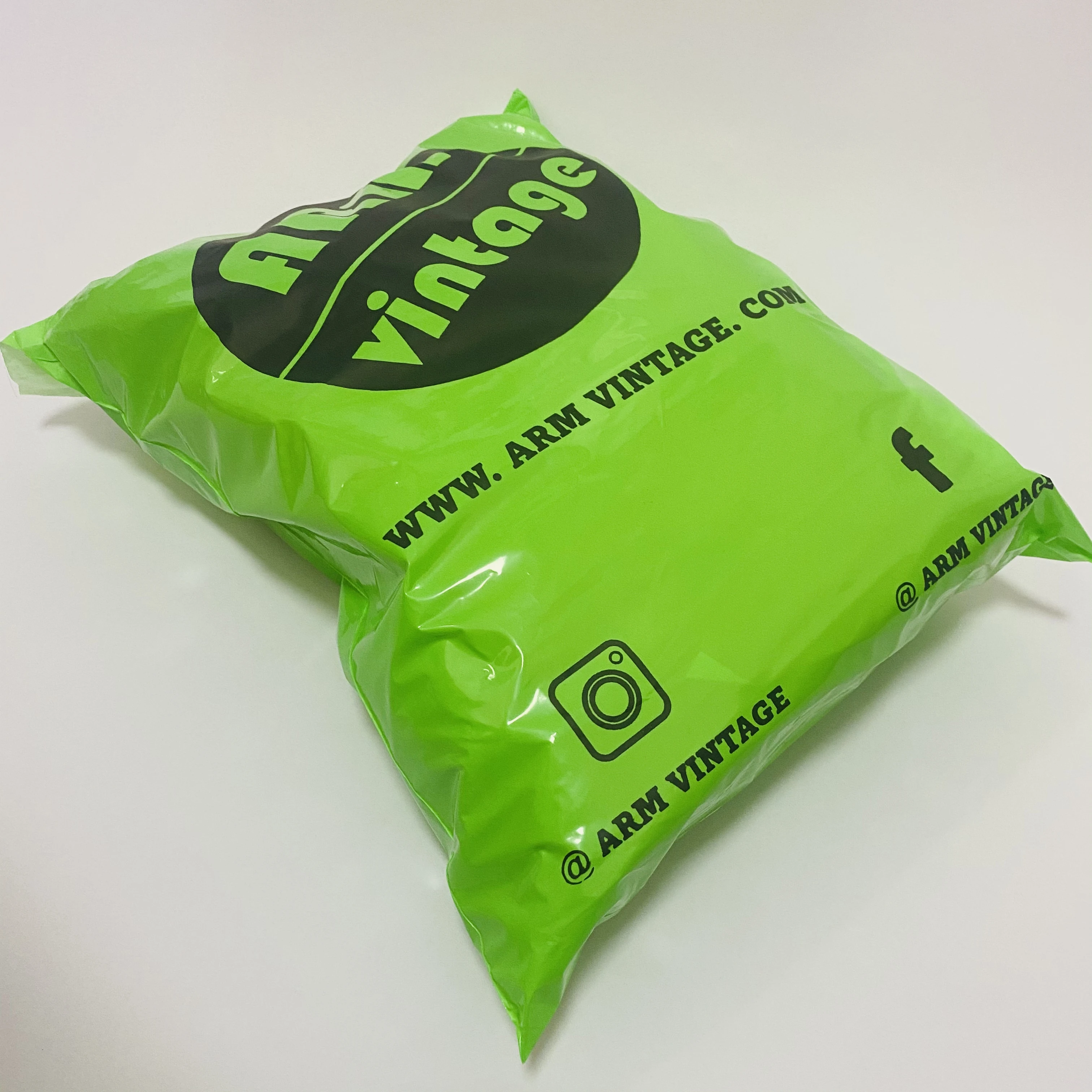 Wholesale Clothing Packaging Custom Order Black Printed Self Sealing Plastic Packaging Postage Poly Mail Bags