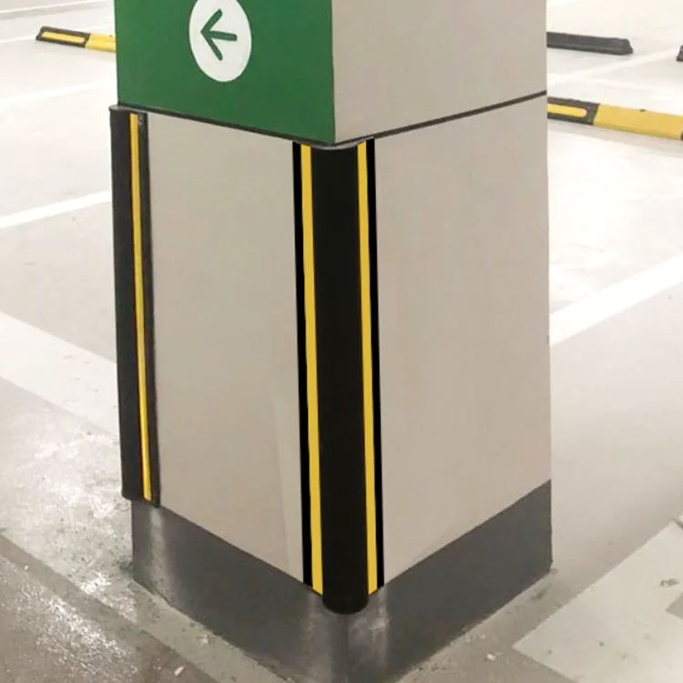 High Quality Car Parking Lot Rubber Bumper Luxury Wall Edge Corner Guard Protector