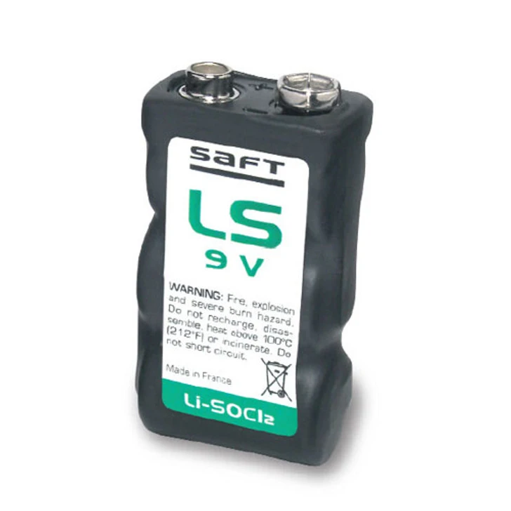 SAFT LS9V LS 9V Primary Lithium Battery