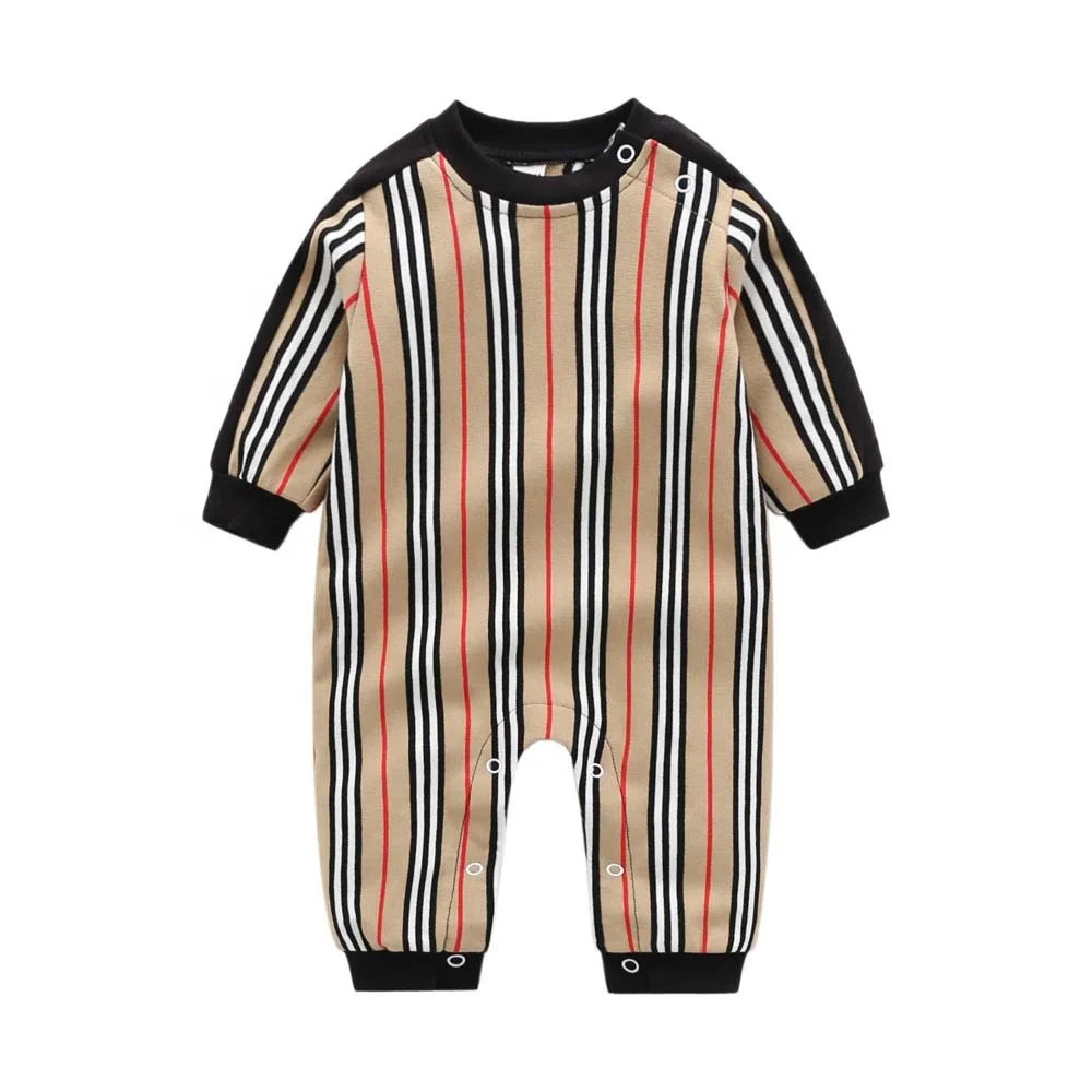 
New Spring and Autumn Newborn One-piece Long Sleeve Baby Crawling Clothes Baby Spring and Autumn Toddler Romper 