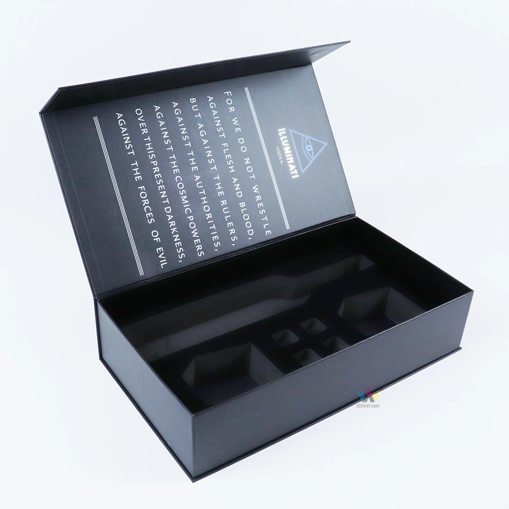 Universal Gift Boxes Packaging Eco Friendly paper Package for wine wedding personalised  box  for bottle