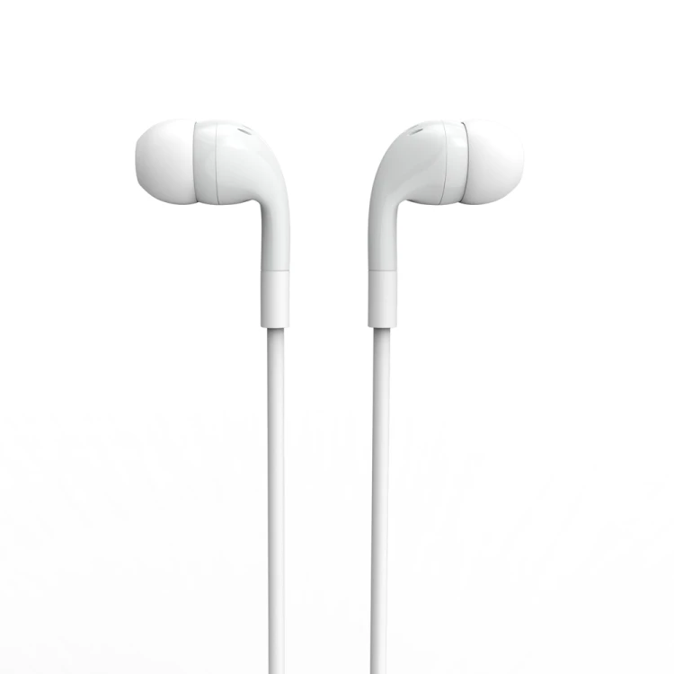 Disposable 3.5mm stereo wired in-ear earphone one time use headphone for airline/conference/sightseeing bus