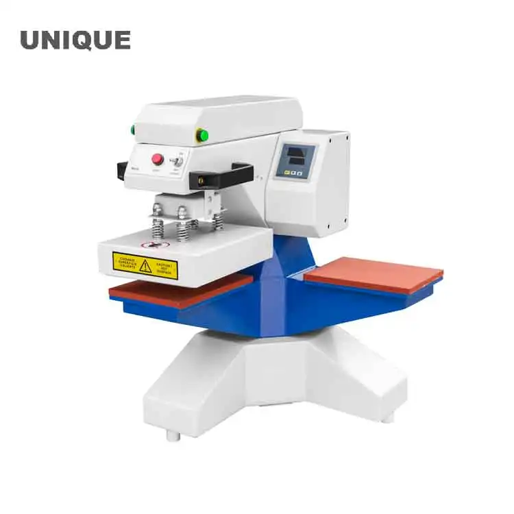 Manual heat press transfer machine