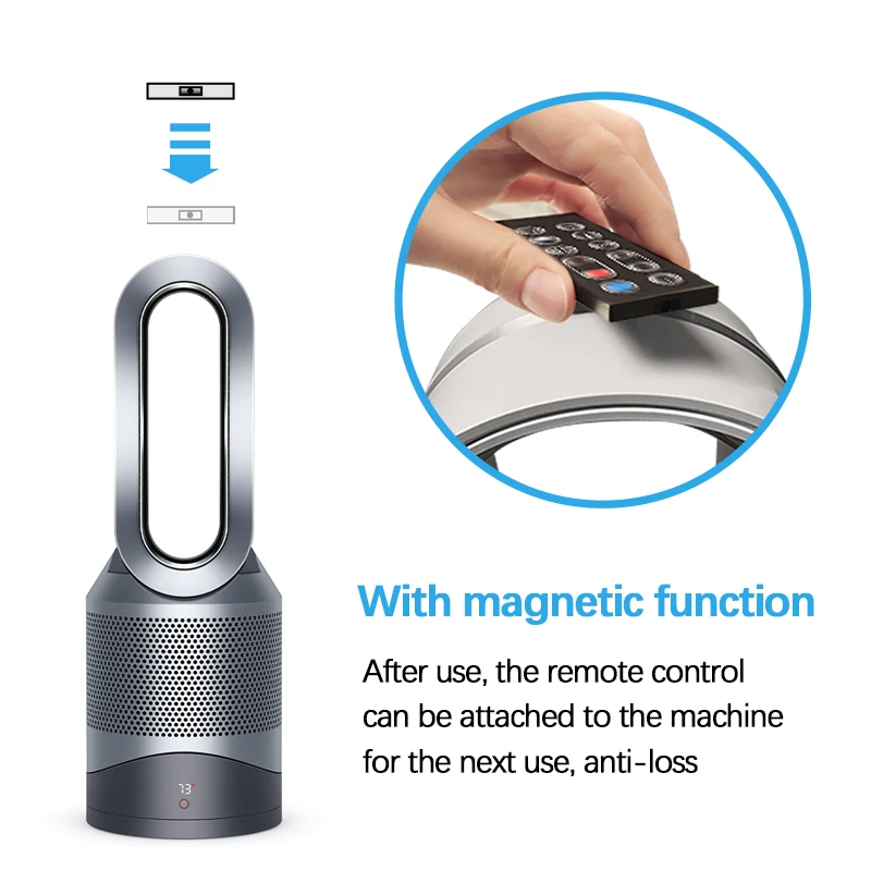 Purifying Heater Fan Remote Controller 967826-02 967826-03 Smart Remote Control Be Used for Dyson Fan Pure Hot Cool HP02 HP03