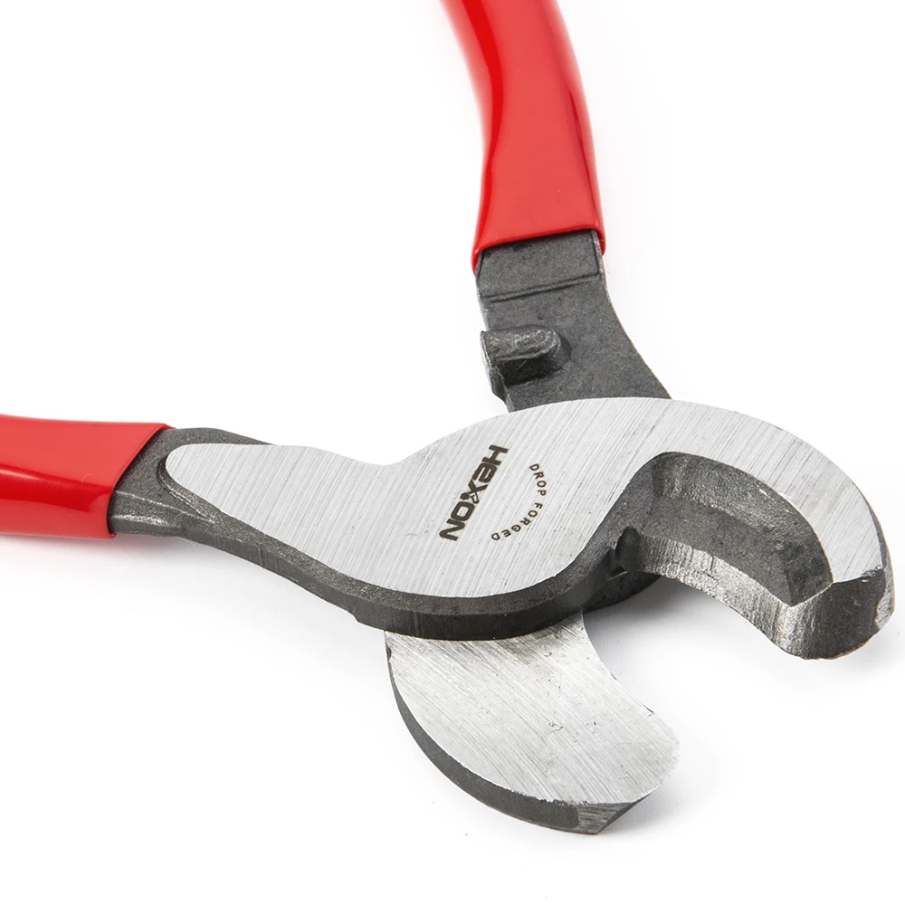Pvc handle drop forged carbon steel cable cutting tool pliers cable cutters