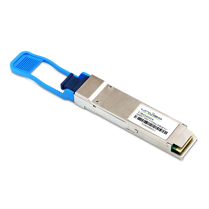 Hot selling QSFP+40G-ZR4 80km 1310nm LC Connector Optical Transceiver module
