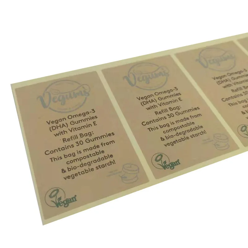 Custom Craft Vinyl Stickers Printing Adhesive Waterproof PVC Label Company Logo Design Cartoon Craft Stickers