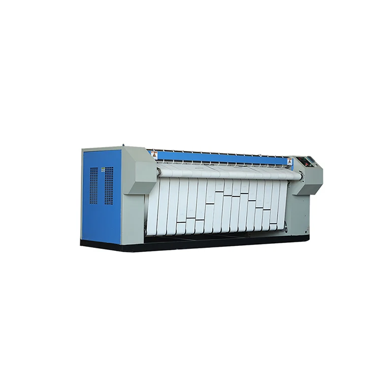 Горячая распродажа Электрический паровой газовый нагрев простыня из нержавеющей стали 3 м Паровая гладильная машина для прачечной