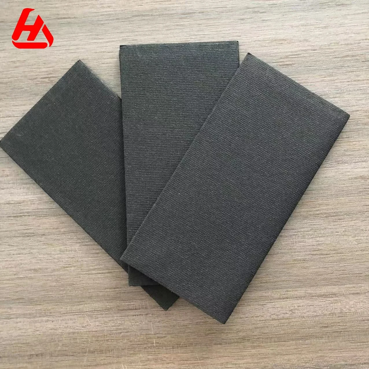 Popular Black dinner napkins Custom Napkins With Logo Paper Towel Tissue Free Sample