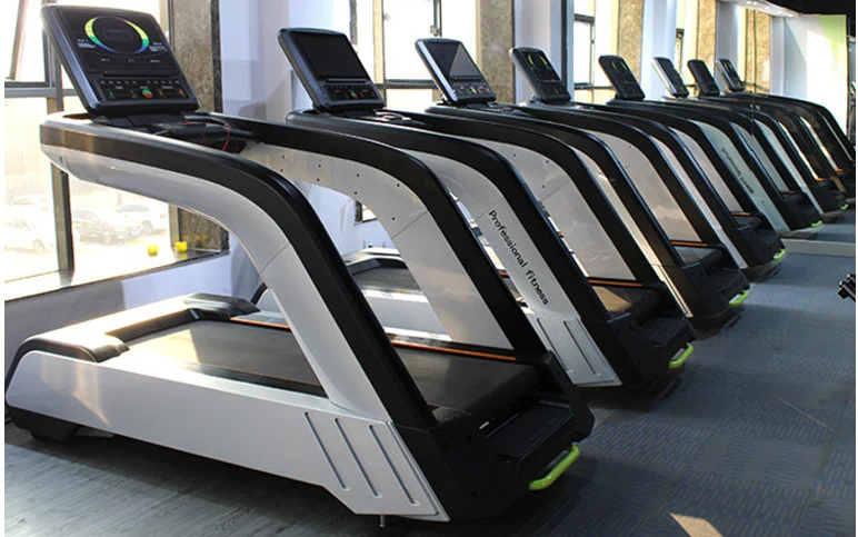 Commercial treadmill home silent multi-function reverse running walking machine gym shock absorption treadmill