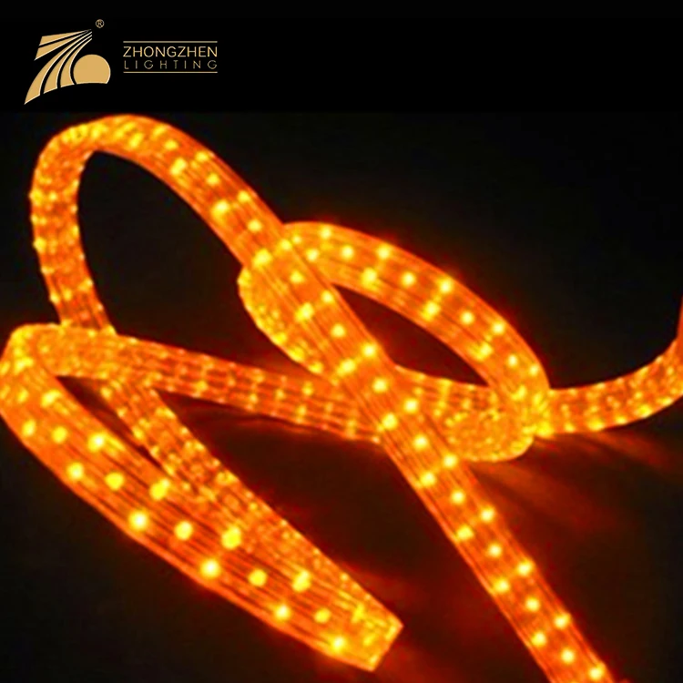 
Customization High Brightness 270 Luminous Angle 100M Hanging RGB LED Rope Light 
