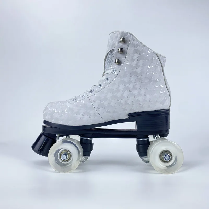 OEM ODM Outdoor extreme sports popular roller skates 4 wheel, Hot sale two-rowflashing roller skates professional roller skates