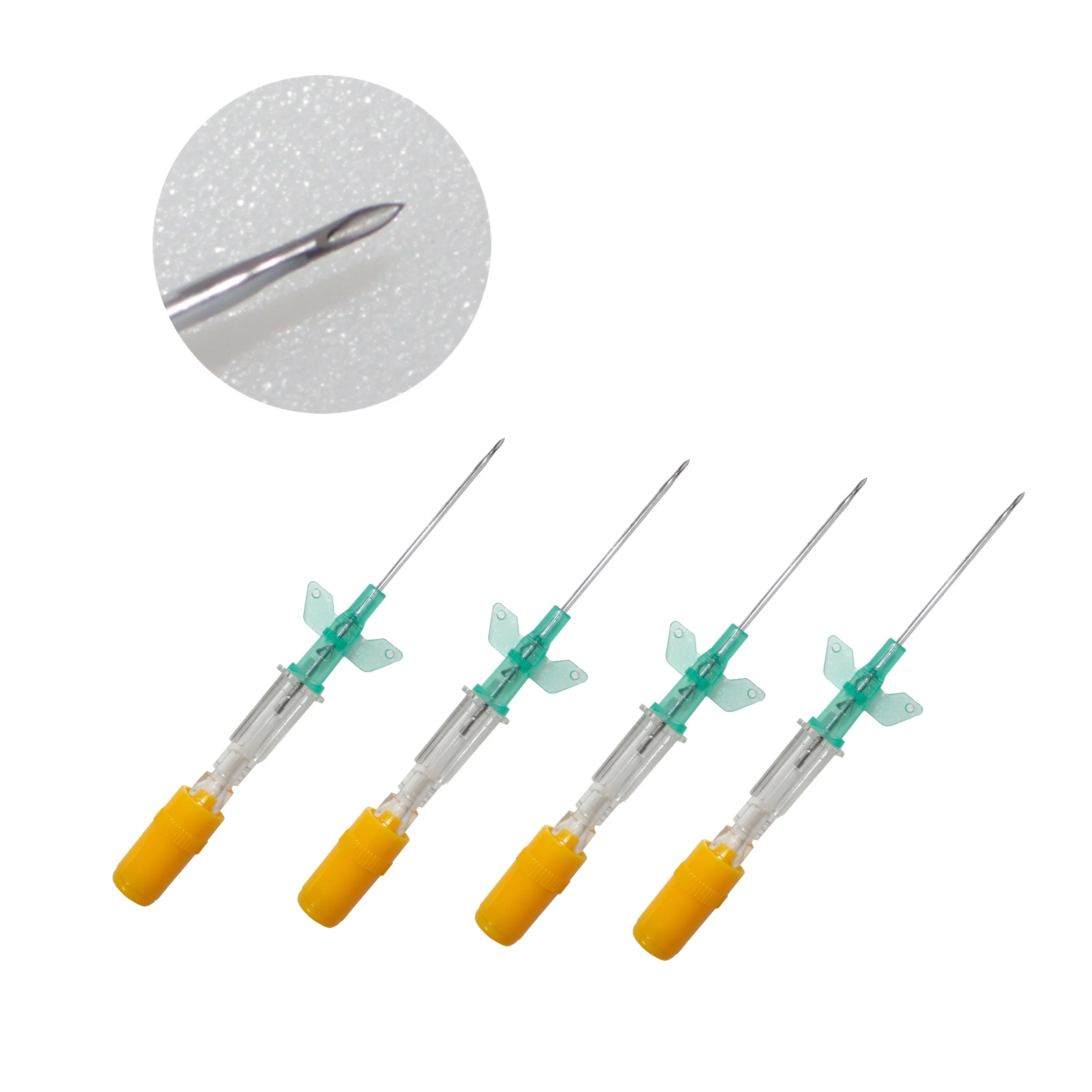 
Different Types Parts Iv Cannula Catheter Size and Color Iv Catheters and Accessories With Wing Injection Port 