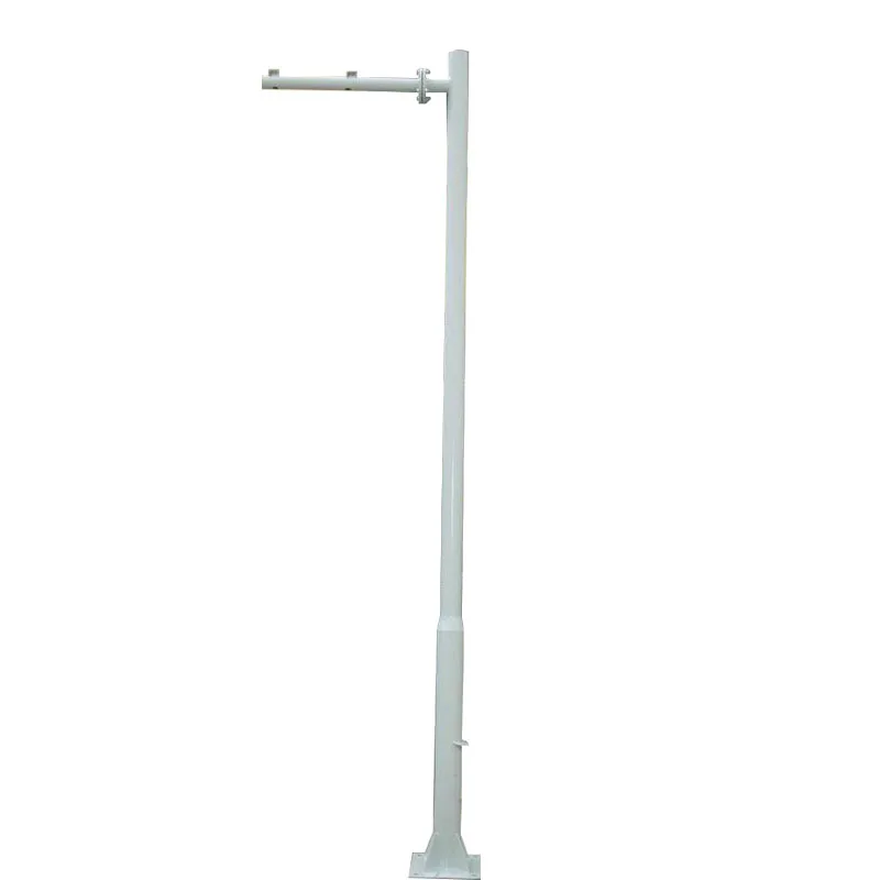 OEM/ODM High mast pole post outdoor security  2M 5M 9M  cctv monitor mast pole
