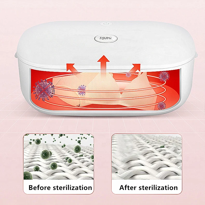 Дорожная Мини Портативная электрическая сушилка для одежды, нижнего белья, детского продукта, столешница с УФ-подсветкой, шкаф для стерилизации