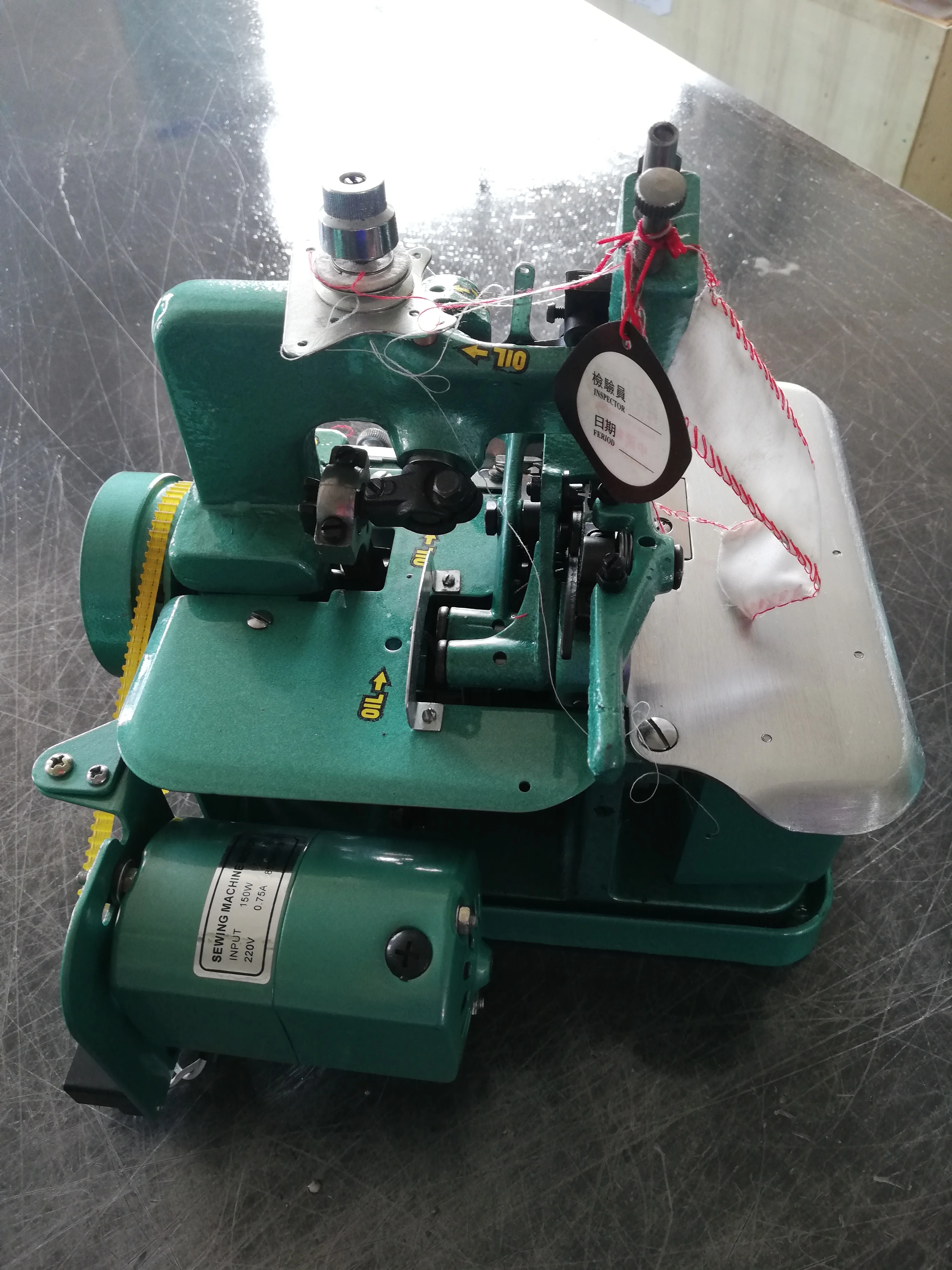 ZY-GN1-1D Zoyer mini overlock household domestic built-in motor sewing machine