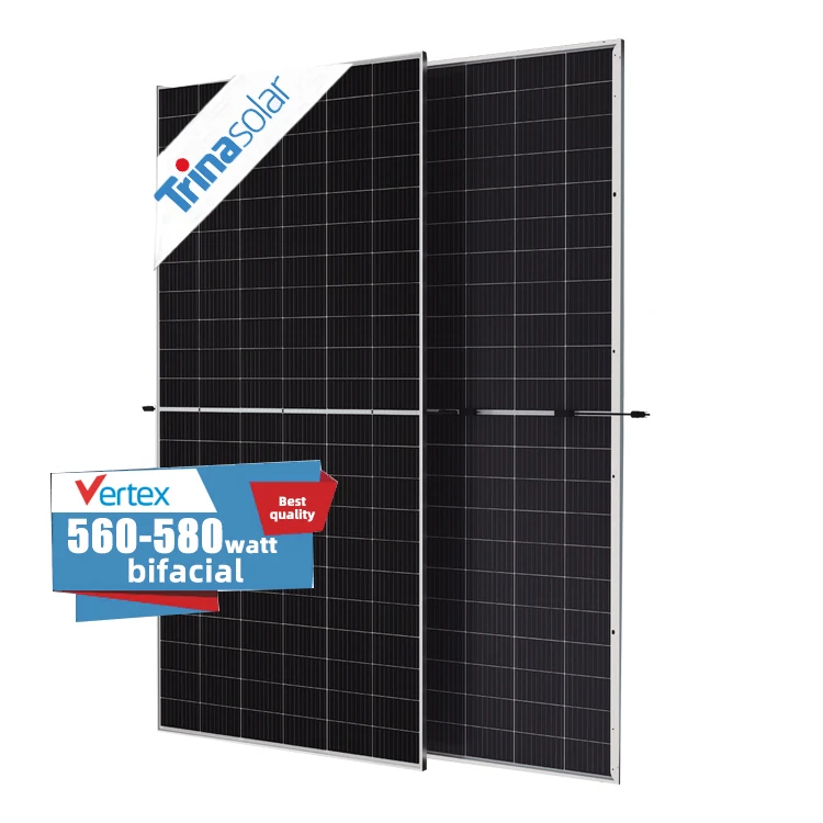 Trina Vertex 560W 570W 580 W 1MW Best Price Dual Glass Pv Modules Solar Panels TSM-DEG19RC.20 560-580W