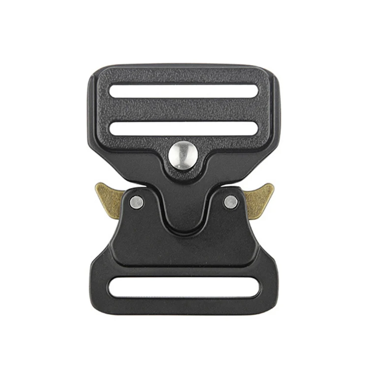 New Military Quick Release Metal Belt Buckle 40mm Aluminum Alloy Tactical Buckle
