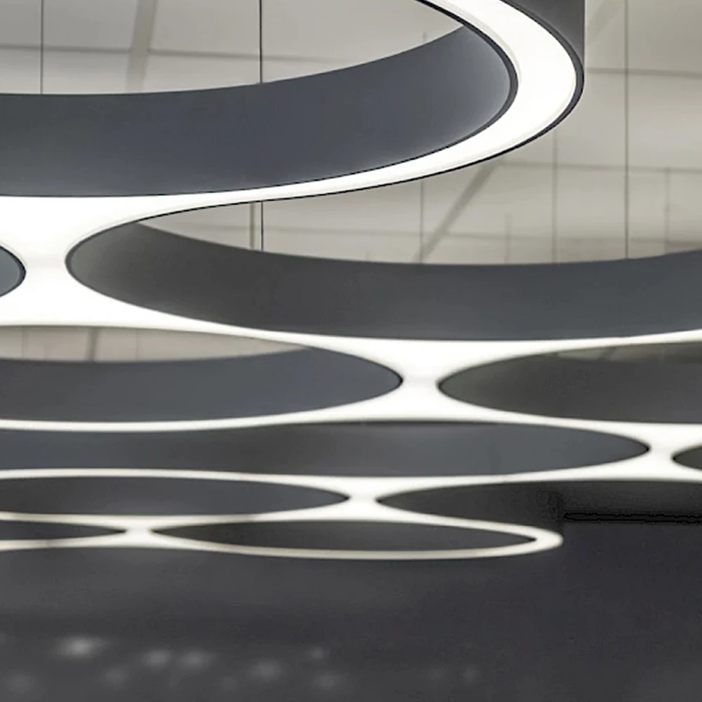 Modern Pendant Office Lighting Custom Made Aquarius Series Free Combination Star Cluster LED Pendant Light