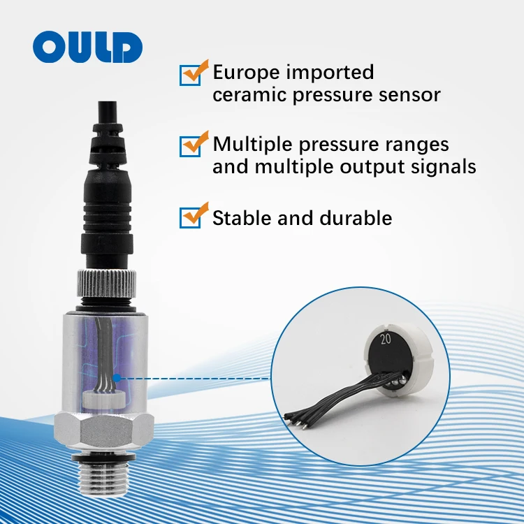 OULD PT-506 OEM water pressure gauge digital sensor transmitter manufacturer