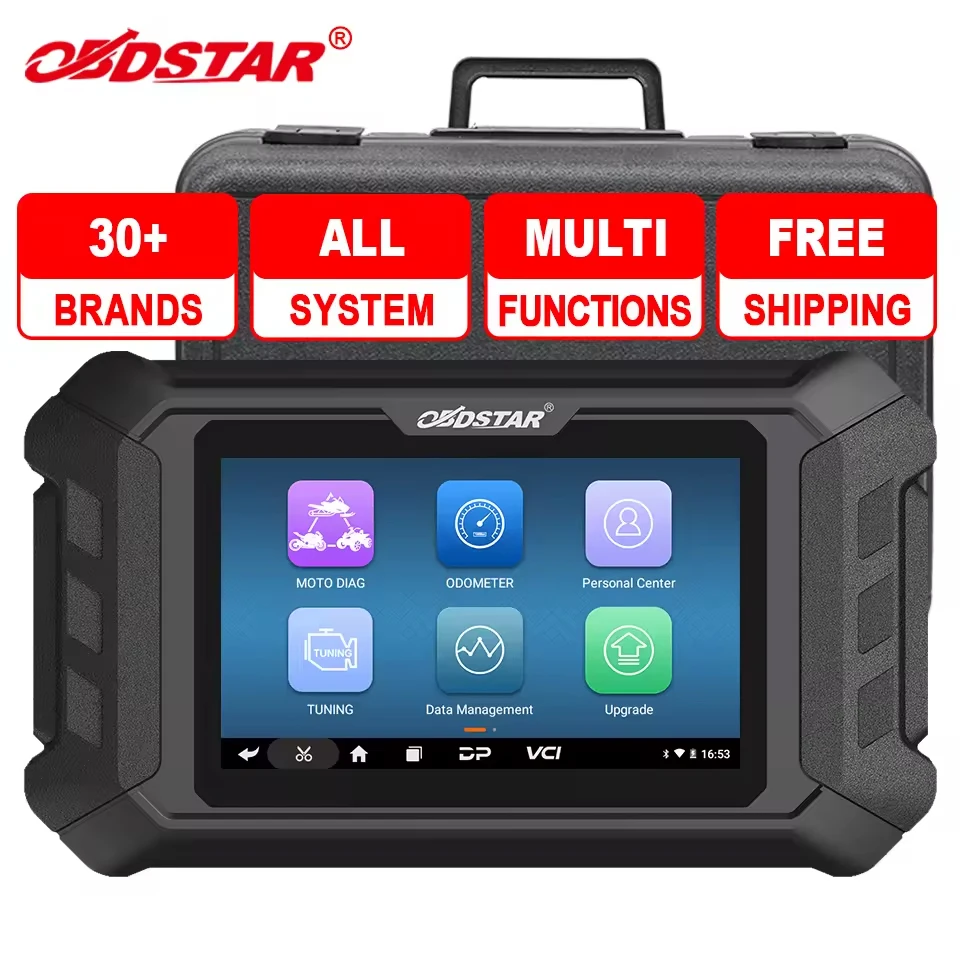 OBDSTAR MS50 STD Motorcycle Diagnostic Scanner Tool All System Bike Code Reader Tool