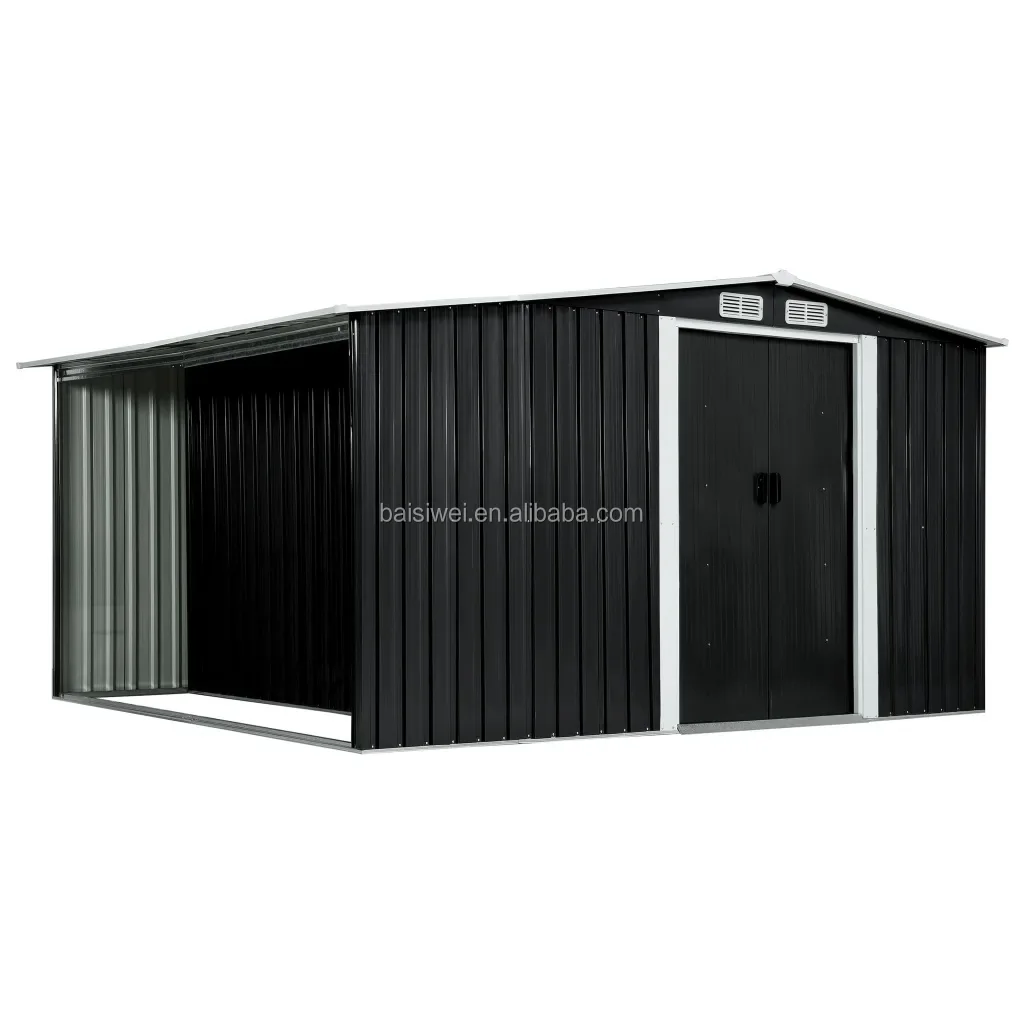 prefab shed garden wood& garden  storage shed &metal shed