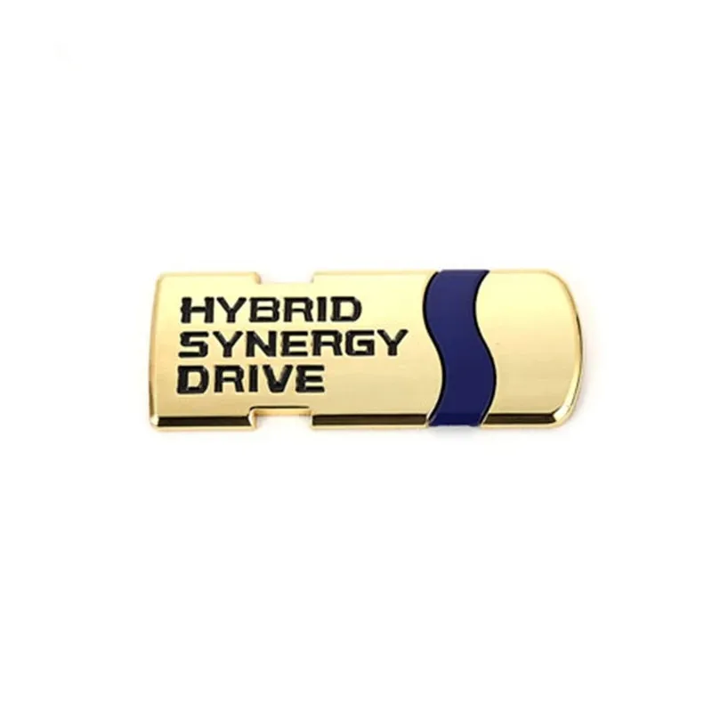 Car Sticker Emblem Auto Badge Decal For Toyota Hybrid Synergy Drive Letter Prius Camry Rav4 Crown Auris Car Styling Accessories