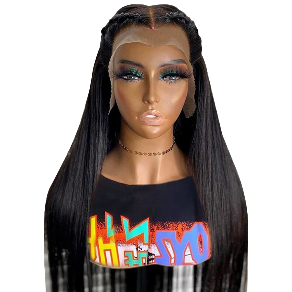 13*4 прямые естественные цвета прозрачные волнистые бразильские волосы на сетке передние парики из человеческих волос