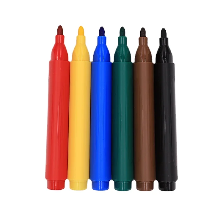 Manufacture Non-toxic Environmental Protection Highlighter Pen Marker Painting Art Drawing Erasable Marker Watercolor Pen